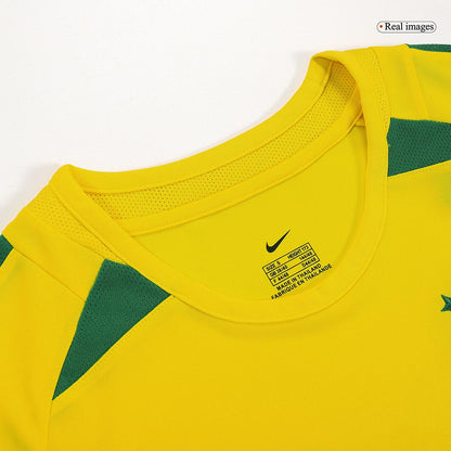 Retro RONALDINHO #11 2002/03 Mens Brazil Home Jersey