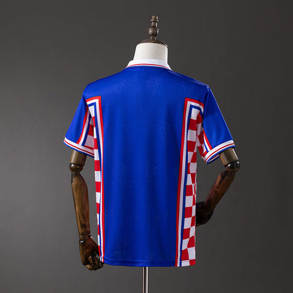 Croatia Jersey 1998 Away Retro Football Kit