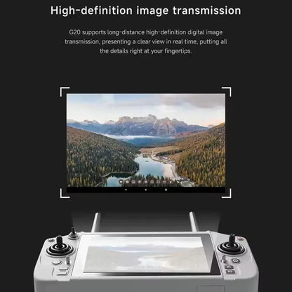 Skydroid G20 Smart Remote Controller Android 13 Ground Station with 30KM Dual-Band 2.4G/5.8G Video Transmission and 7-Inch Display