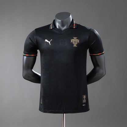 Player Version Portugal Black Jersey 2025/26 Home Football Kit Soccer Jersey