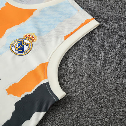Real Madrid Vest Set Training Tracksuits 25/26 Football Kit Soccer Jersey