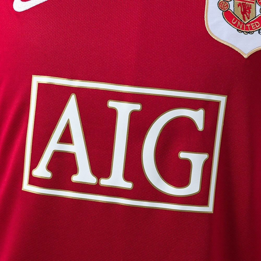 Manchester United Jersey 2006/07 Retro Home Football Kit