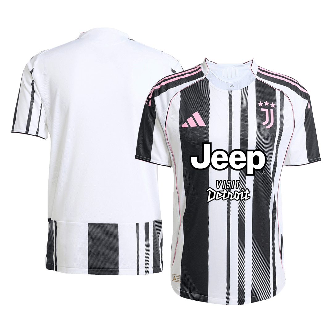 Mens Juventus Home Jersey 2025/26 - Player Version (Slim Fit)