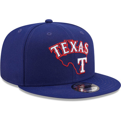 New Era Texas Rangers State Logo 9FIFTY Snapback Hat
