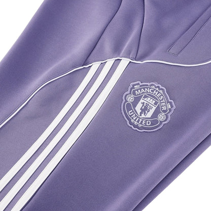 Manchester United 2025/26 Purple Training Tracksuit Kit (Top+Pants)