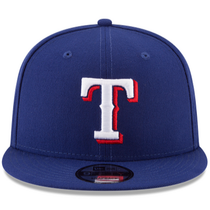 TEXAS RANGERS NEW ERA ON FIELD BASIC COLLECTION SNAPBACK 9FIFTY-BLUE