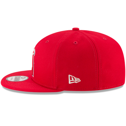 Los Angeles Angels OTC MLB Basic 9Fifty Snapback-Red