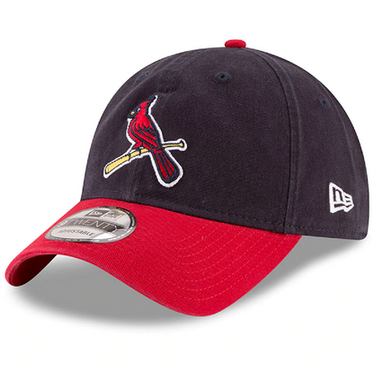 St. Louis Cardinals New Era Navy/Red Alternate 2 Replica Core Classic 9TWENTY Adjustable Hat