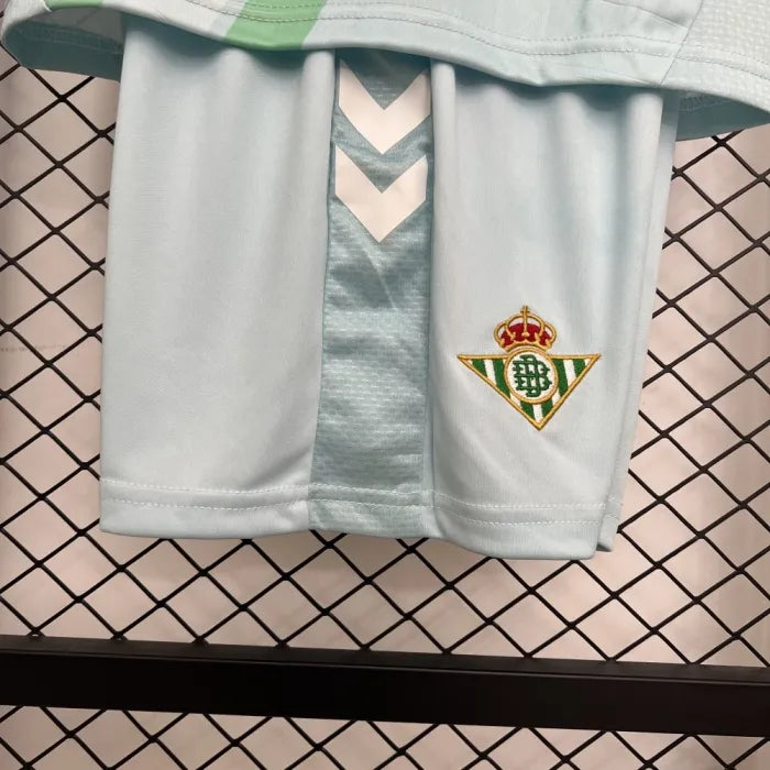 Kids Real Betis Away Jersey 25/26 Football Kit Soccer Jersey