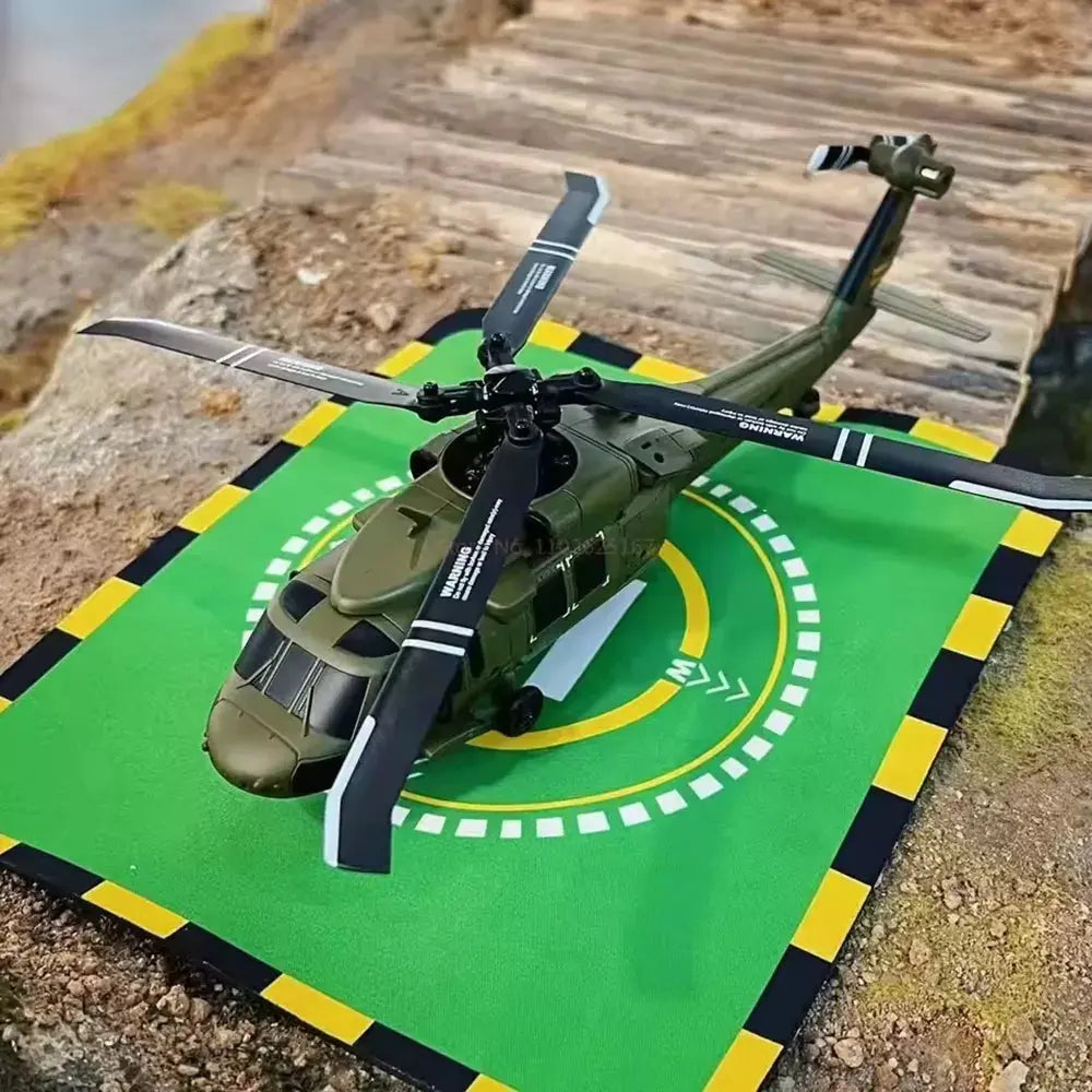 Wltoys K170 UH-60L Black Hawk 2.4G 4CH 4-Blade Brushless Fixed Height Simulation RC Helicopter RTF