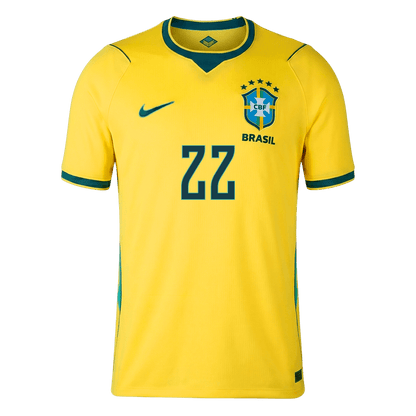 JOÃO PEDRO #22 Mens Brazil World Cup Home Jersey 2026 [PREMIUM]