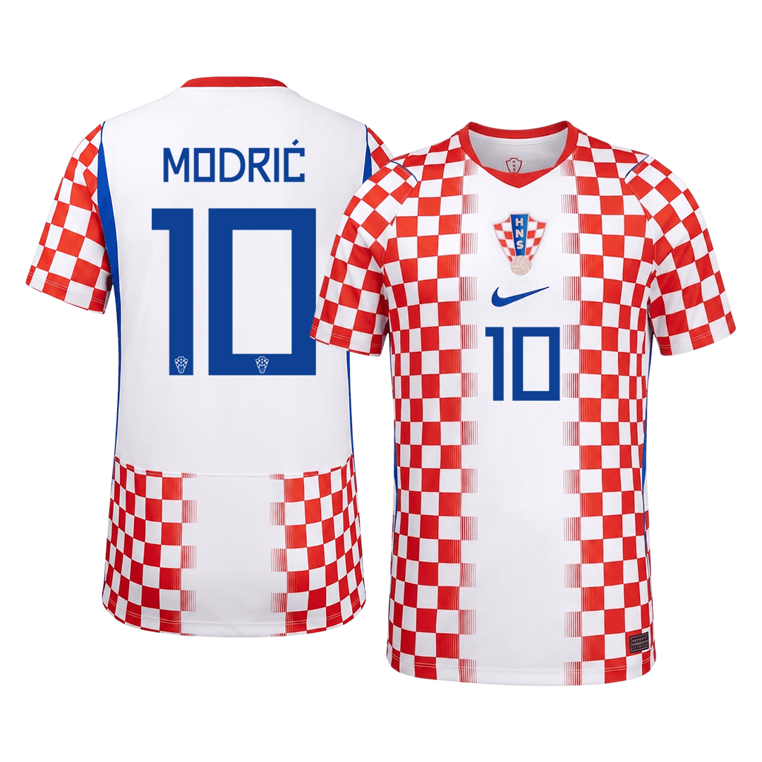 MODRIĆ #10 Mens Croatia World Cup Home Jersey 2026