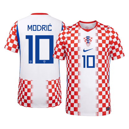 MODRIĆ #10 Mens Croatia World Cup Home Jersey 2026
