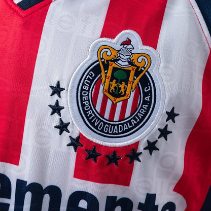 Chivas Home Jersey 1999-2000 Retro Football Kit Soccer Shirt