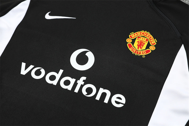 Retro Manchester United Training Tracksuits 2002-03 Football Kit Soccer Jersey
