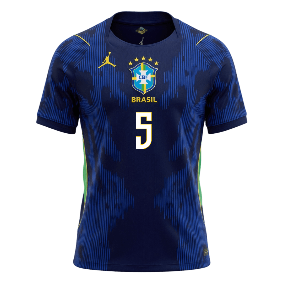 CASEMIRO #5 Mens Brazil World Cup Away Jersey 2026