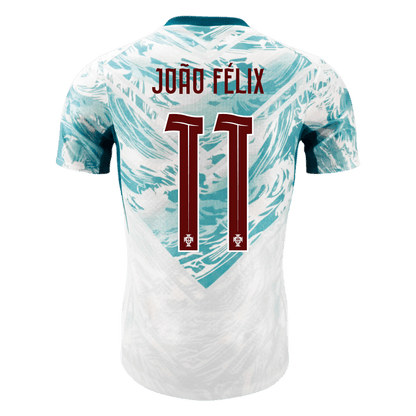 JOÃO FÉLIX #11 Mens Portugal World Cup Away Jersey 2026 - Player Version (Slim Fit)