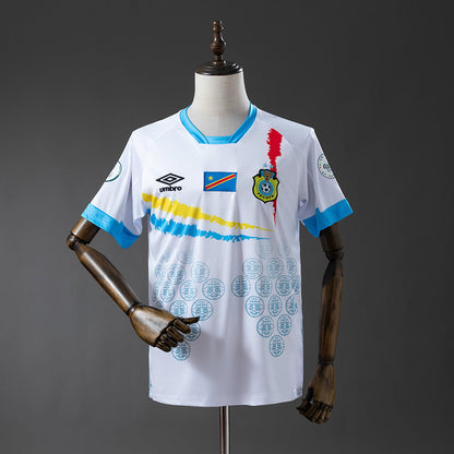 Congo Jersey 2026 World Cup White Blue Football Kit