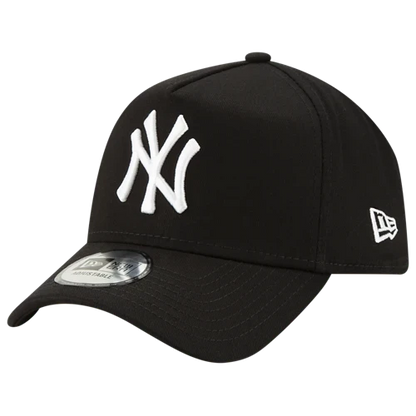 New Era New York Yankees 39THIRTY M-Crown A-Frame Stretch Fit Hat-Black/White