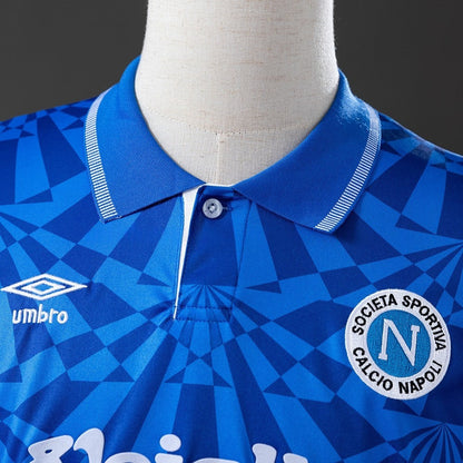 Napoli Jersey 1991-93 Home Retro Football Kit