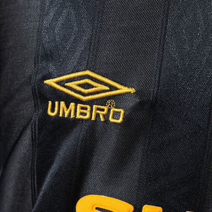 Manchester United Jersey 1993-95 Away Retro Football Kit Long Sleeves