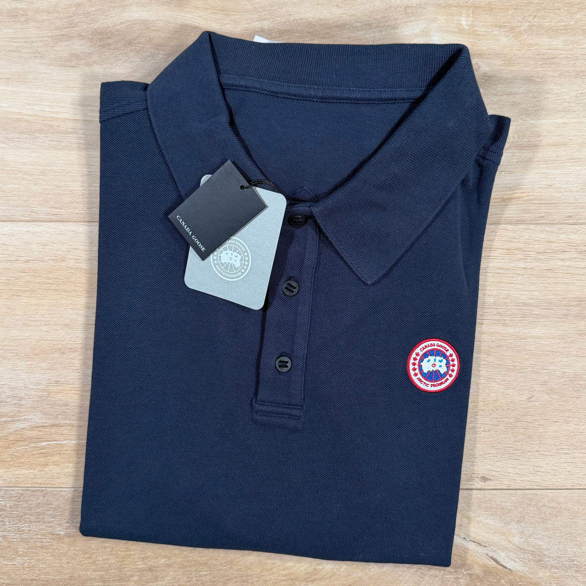 Canada Goose Beckley Polo Shirt in Atlantic Navy