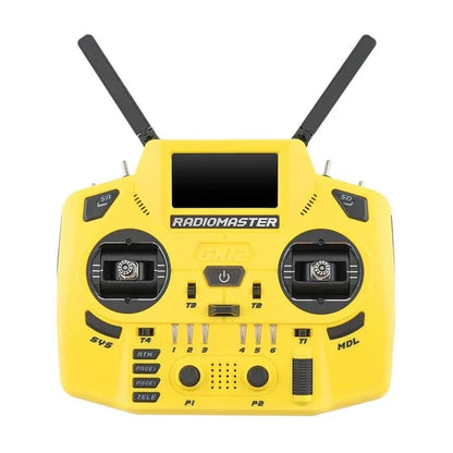 RadioMaster GX12 Crush ExpressLRS Radio Controller 1000Hz CNC Hall Gimbal Dual Band 16CH Transmitter for FPV Drones