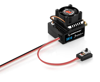 Hobbywing XeRun XR10 Justock G3S ESC — 60A 2S Sensored Brushless Speed Controller for 1/10 RC Cars