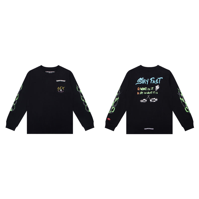 Chrome Hearts Long-Sleeve T-shirt Sweatshirt 8004