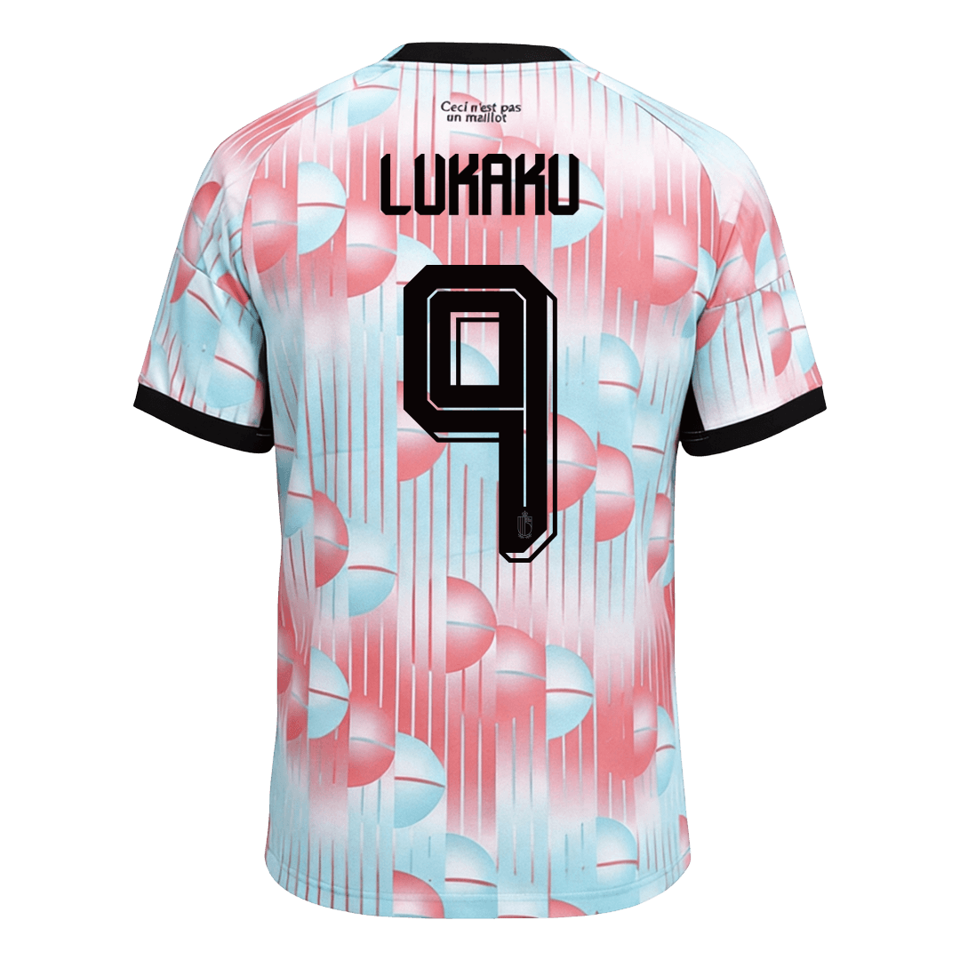 LUKAKU #9 Mens Belgium World Cup Away Jersey 2026