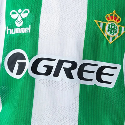 Kids Real Betis Jersey 25/26 Home Football Kit