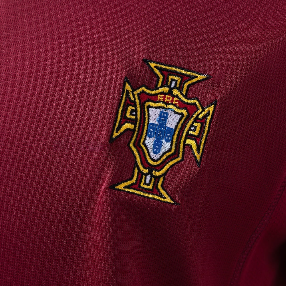 Portugal Home Jersey 2000 Retro Football Kit Soccer Shirt