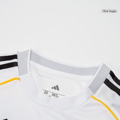 Mens Real Madrid Home Long Sleeve Jersey 2025/26