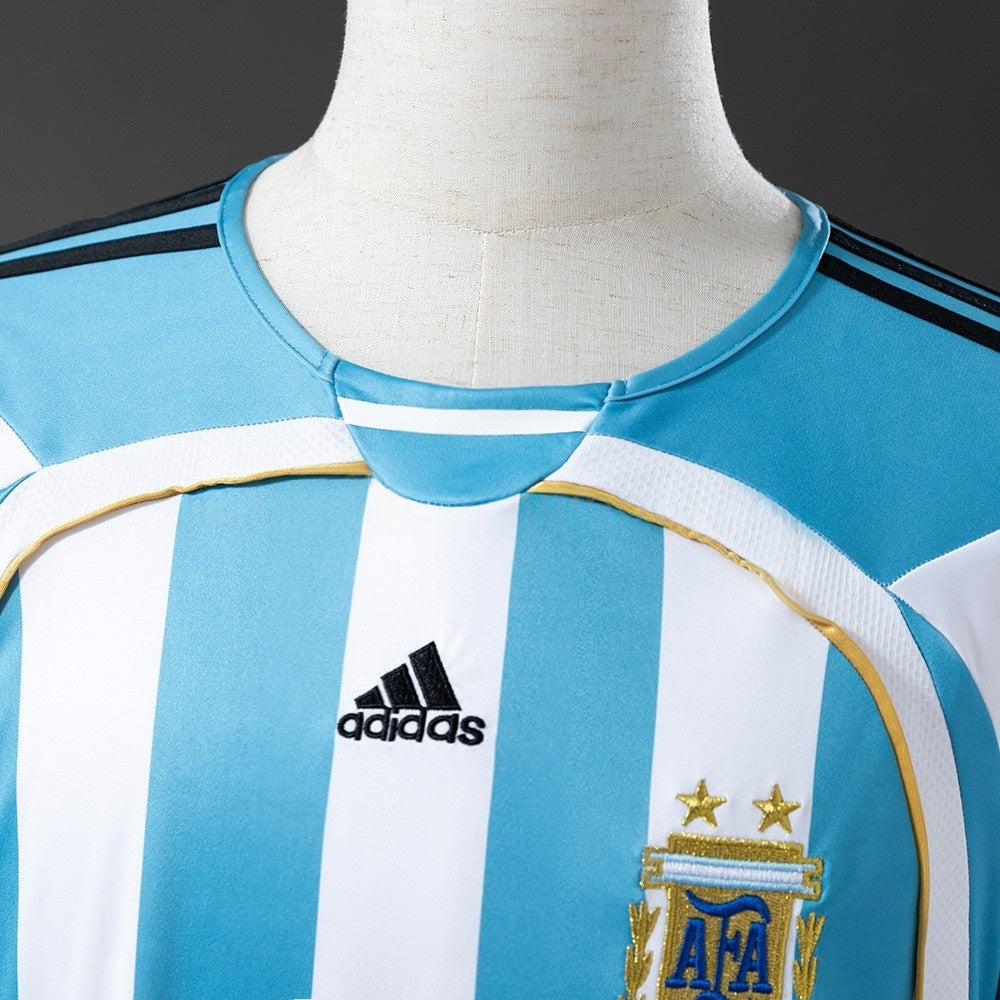 Argentina Jersey 2006 Home Retro Kit