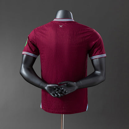 West Ham United Jersey 25/26 Home Football Kit Player Version