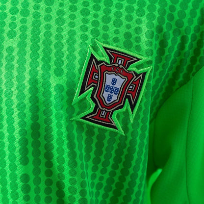 Kids Portugal Jersey 2026 Green Football Kit