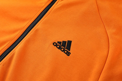 Hoodie Jacket Set 2025/26 Black Orange