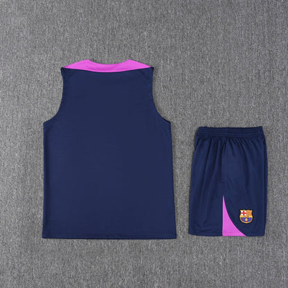 Barcelona Vest Set Training Tracksuits 25/26 Football Kit Soccer Jersey