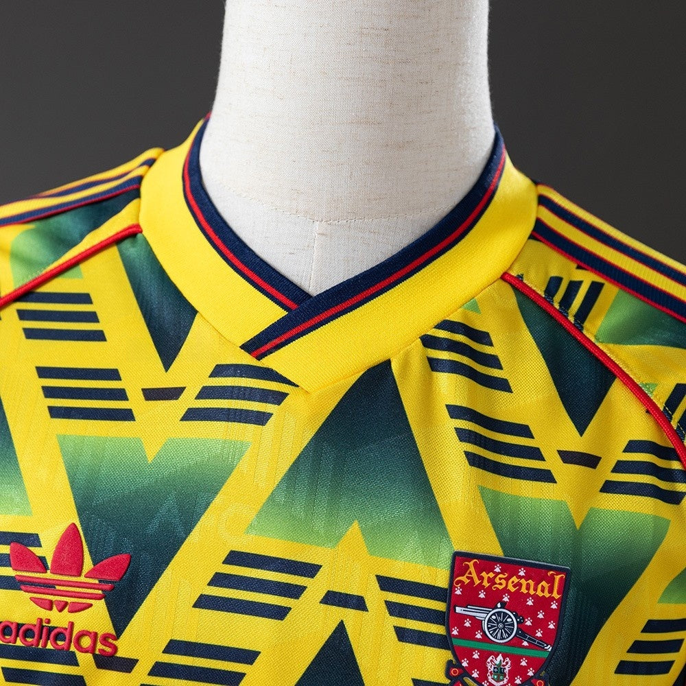 Arsenal Jersey 1991-93 Away Retro Football Kit