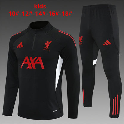 Kids Liverpool Training Tracksuits 25/26 Football Kit Soccer Jersey