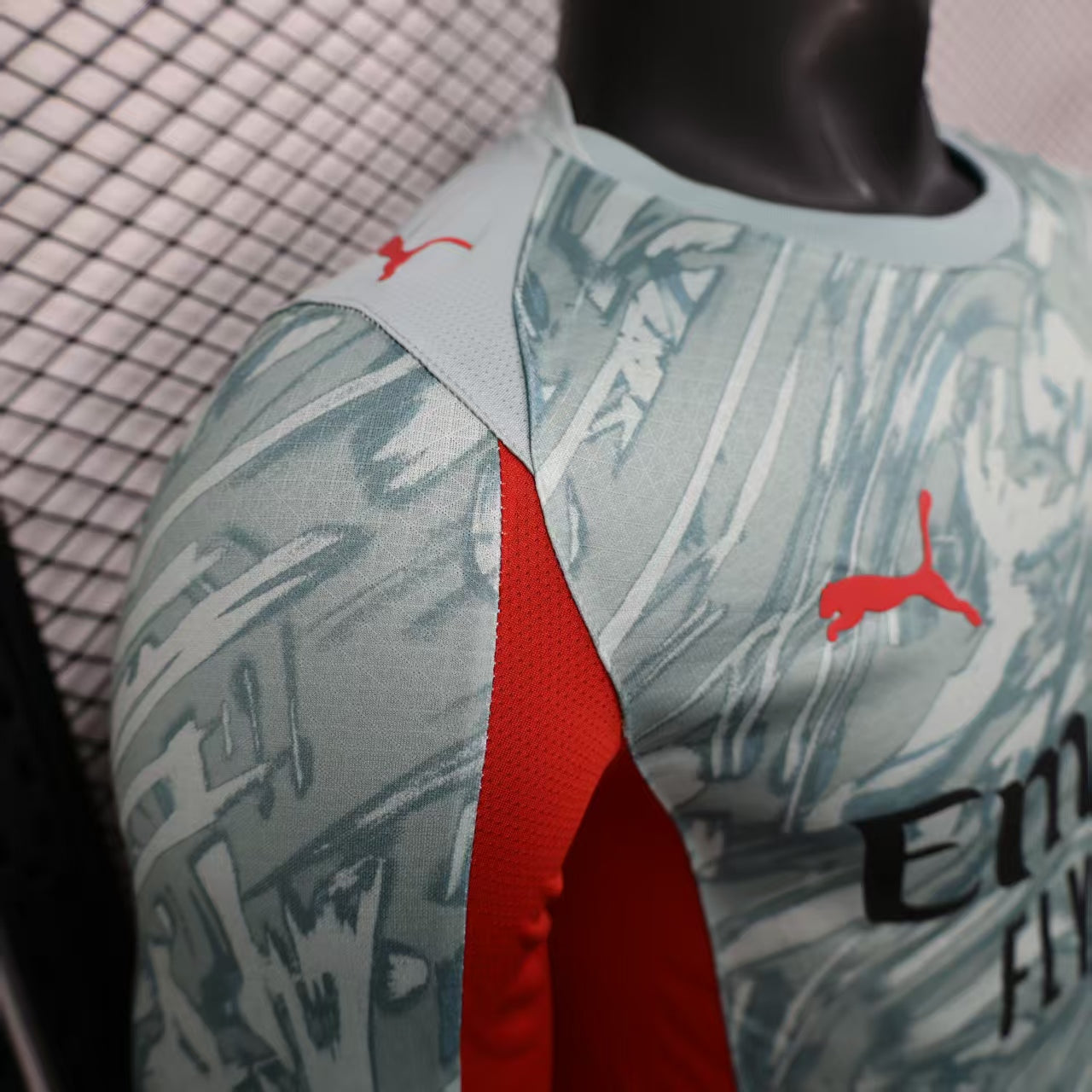 Player Version AC Milan Jersey 25/26 Long Sleeves Football Kit Soccer Jersey