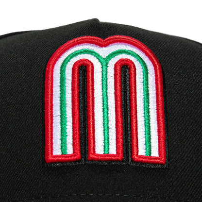 New Era Mexico WBC Realtree 9FORTY A-Frame Snapback Hat-Black