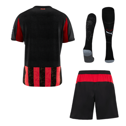 Men's AC Milan Home Full Kit 2025/26 [PREMIUM]