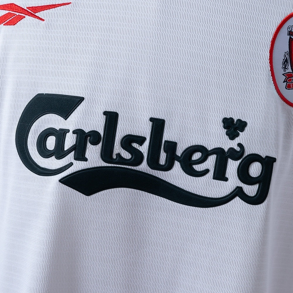 Liverpool Away Jersey 1998-99 Long Sleeves Retro Football Kit Soccer Shirt