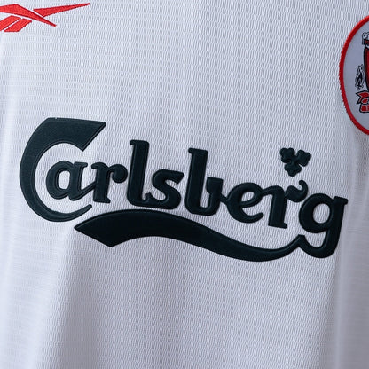 Liverpool Away Jersey 1998-99 Long Sleeves Retro Football Kit Soccer Shirt