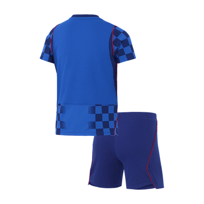 Kids Croatia World Cup Away Kit 2026
