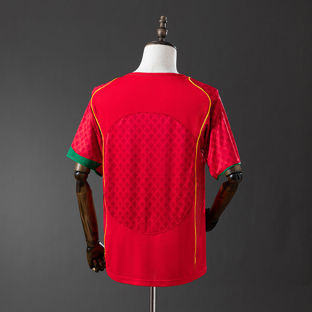Portugal Jersey 2004 Home Retro Football Kit