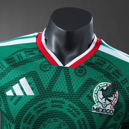 Player Version Mexico Home Jersey 2026 World Cup Football Kit Long Sleeves