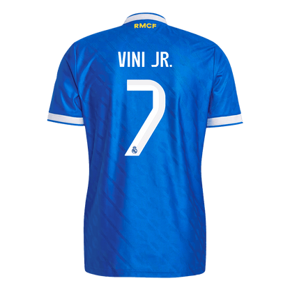 VINI JR. #7 Mens Real Madrid Third Jersey 2025/26 - Player Version (Slim Fit)