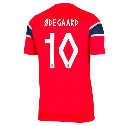 Ødegaard #10 Mens Norway World Cup Home Jersey 2026